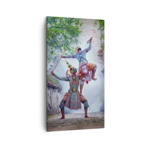 Impression sur toile - Image sur toile - La danse est d'une beauté dévastatrice - 45x80 cm