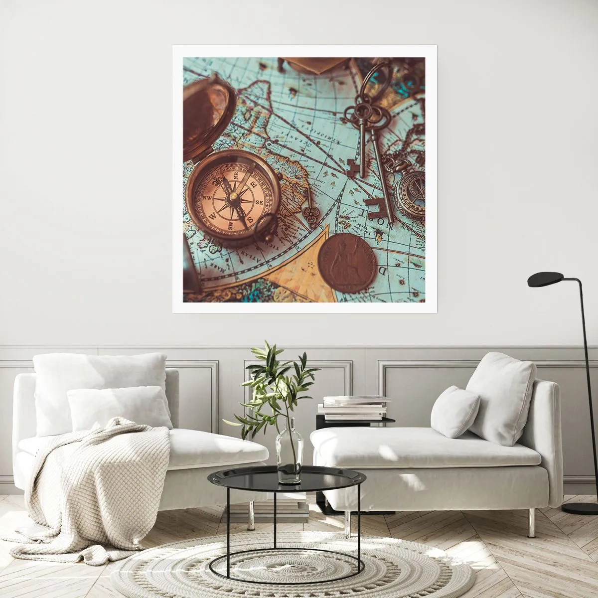 Affiche - Poster - Pour ceux qui recherche l'aventure - 60x60 cm