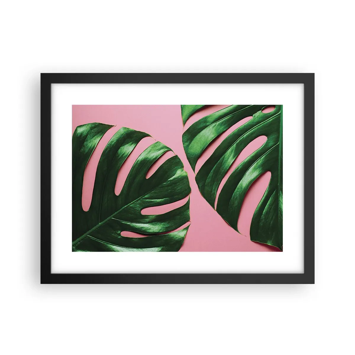 Affiche dans un cadre noir - Poster - Rendez-vous vert - 40x30 cm