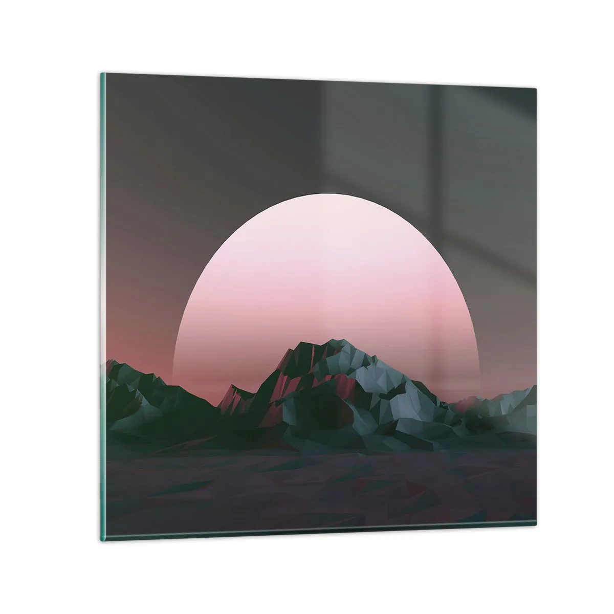 Impression sur verre - Image sur verre - Dans une galaxie voisine - 70x70 cm