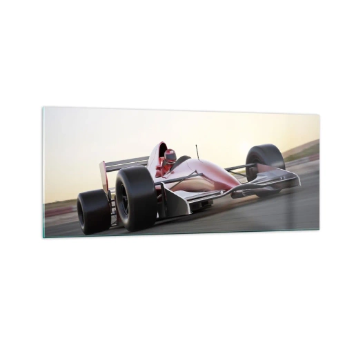 Impression sur verre - Image sur verre - Toujours gagnant - 100x40 cm
