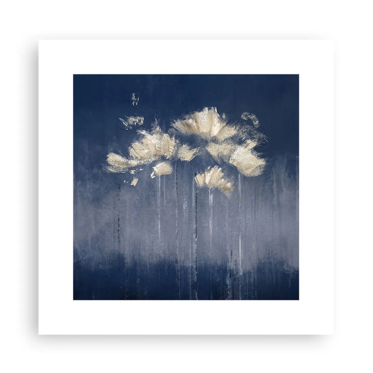 Affiche - Poster - Comme des pétales au vent - 30x30 cm