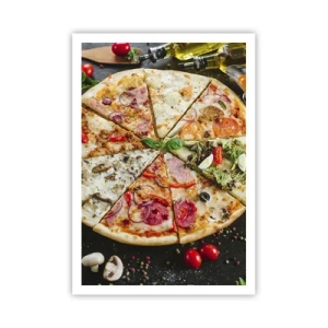 Affiche - Poster - Une gamme de saveurs - 70x100 cm