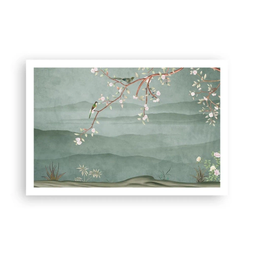 Affiche - Poster - Printemps oh c'est toi - 91x61 cm