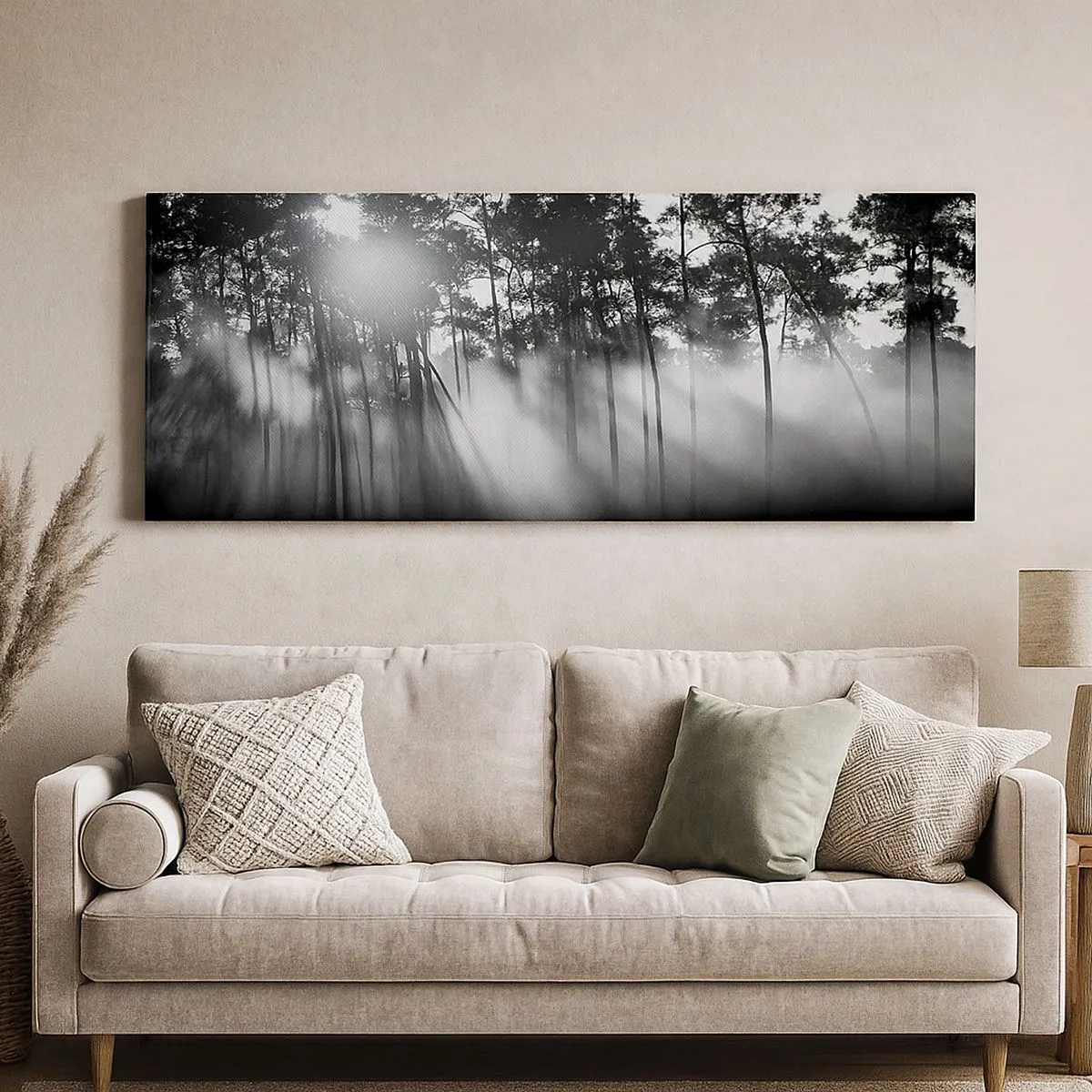 Impression sur toile - Image sur toile - Soleil inarrêtable - 100x40 cm