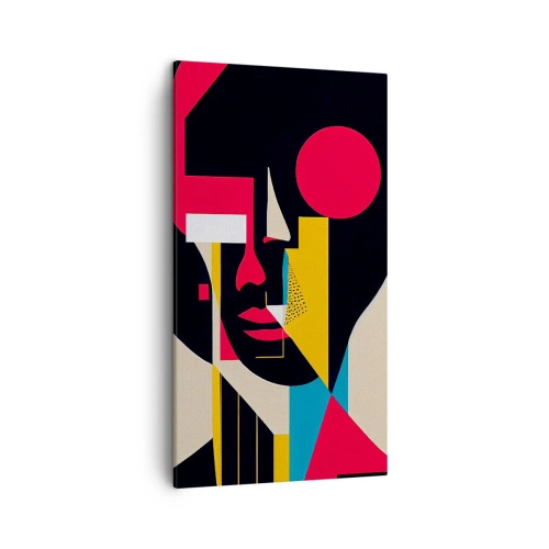 Impression sur toile - Image sur toile - Son monde intérieur - 45x80 cm