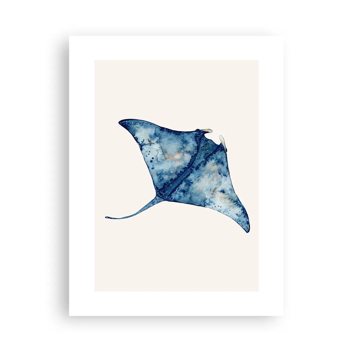 Affiche - Poster - La vie en bleu - 30x40 cm