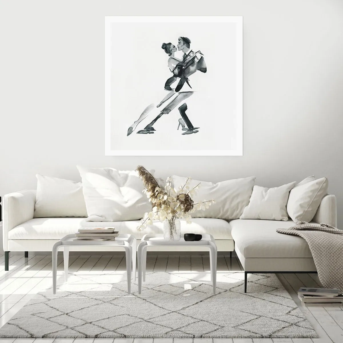 Affiche - Poster - En un battement - 40x40 cm