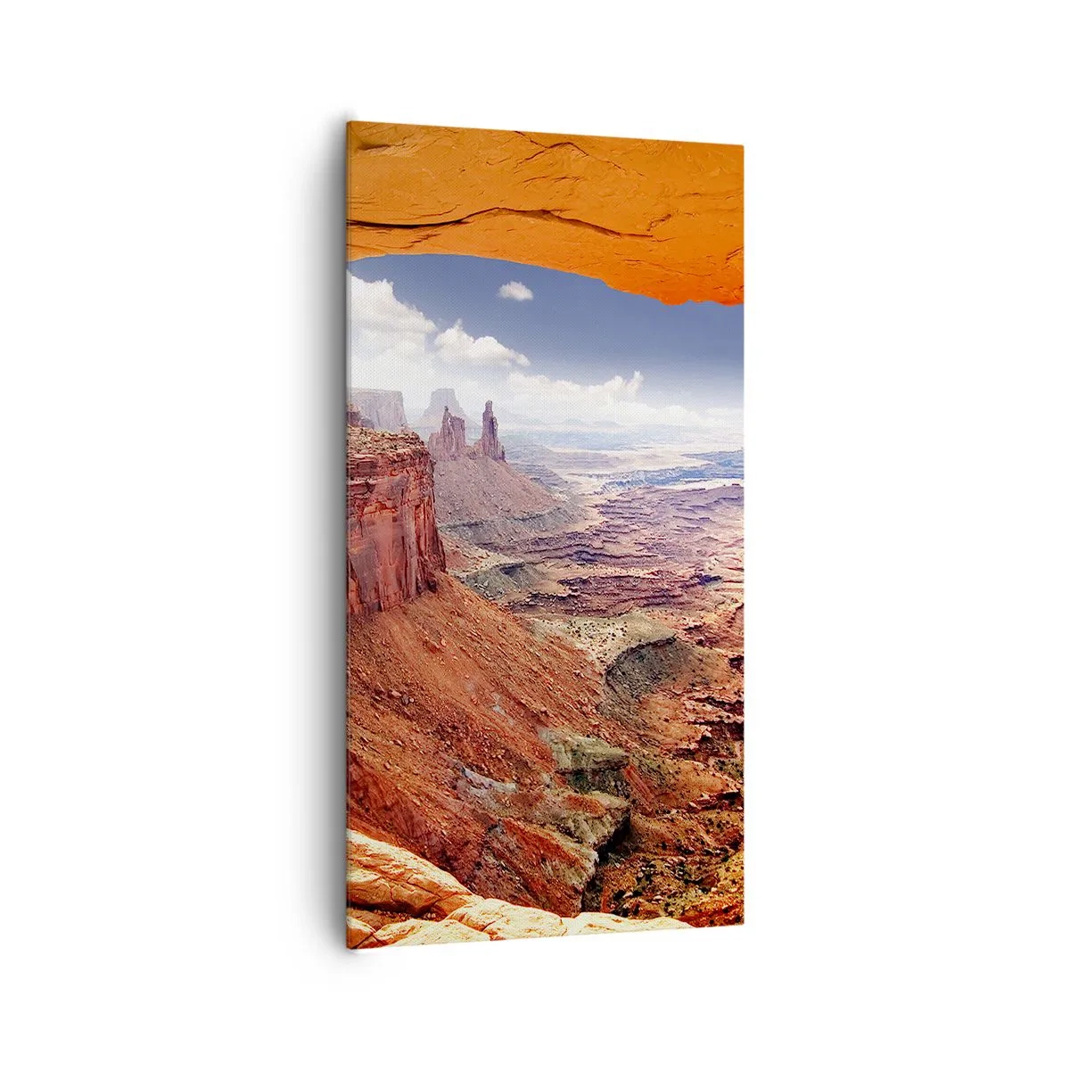 Impression sur toile - Image sur toile - Sculpté par la nature elle-même - 65x120 cm