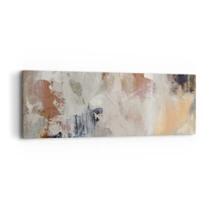 Impression sur toile - Image sur toile - Abstraction brumeuse - 90x30 cm