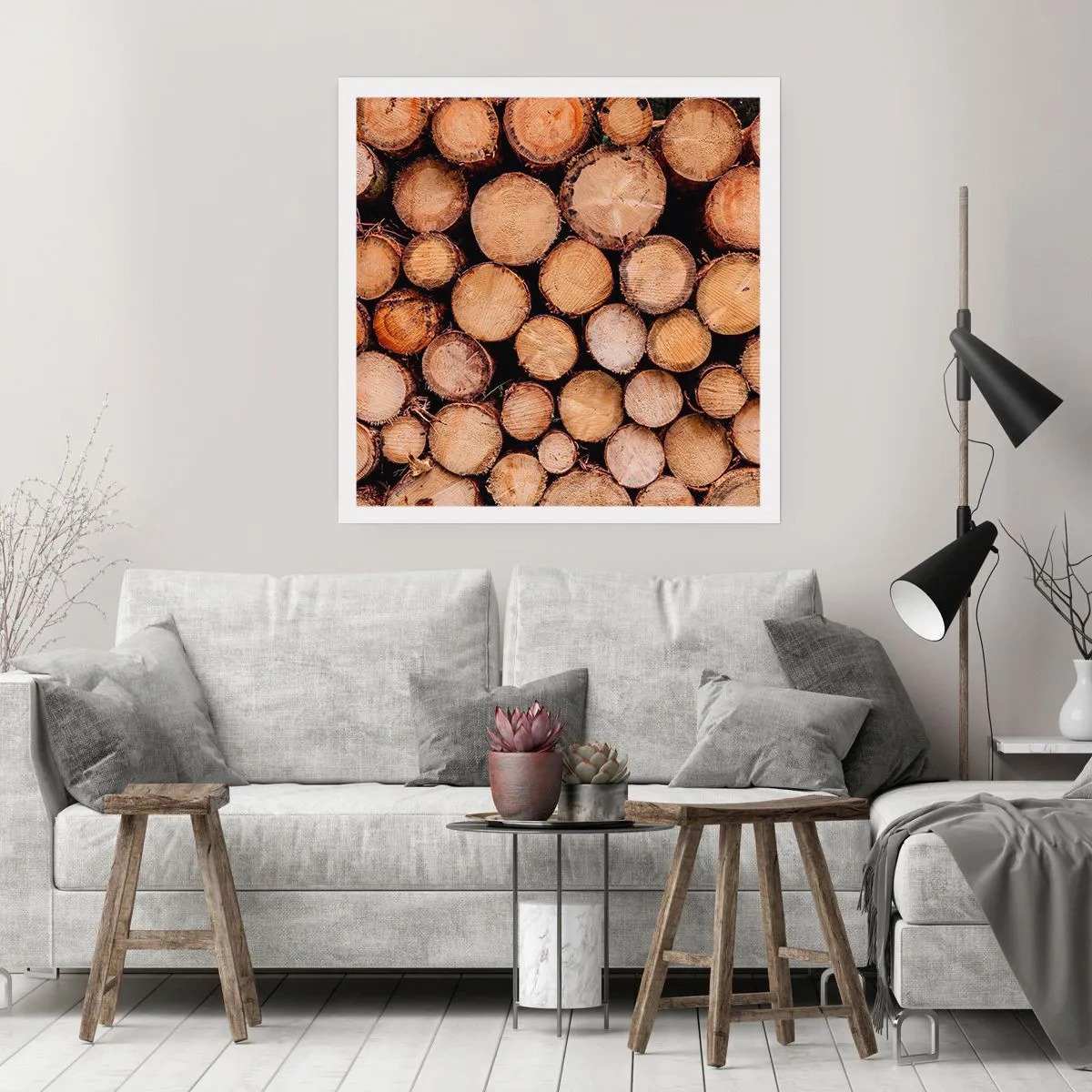 Affiche - Poster - Nouveau commencement - 40x40 cm