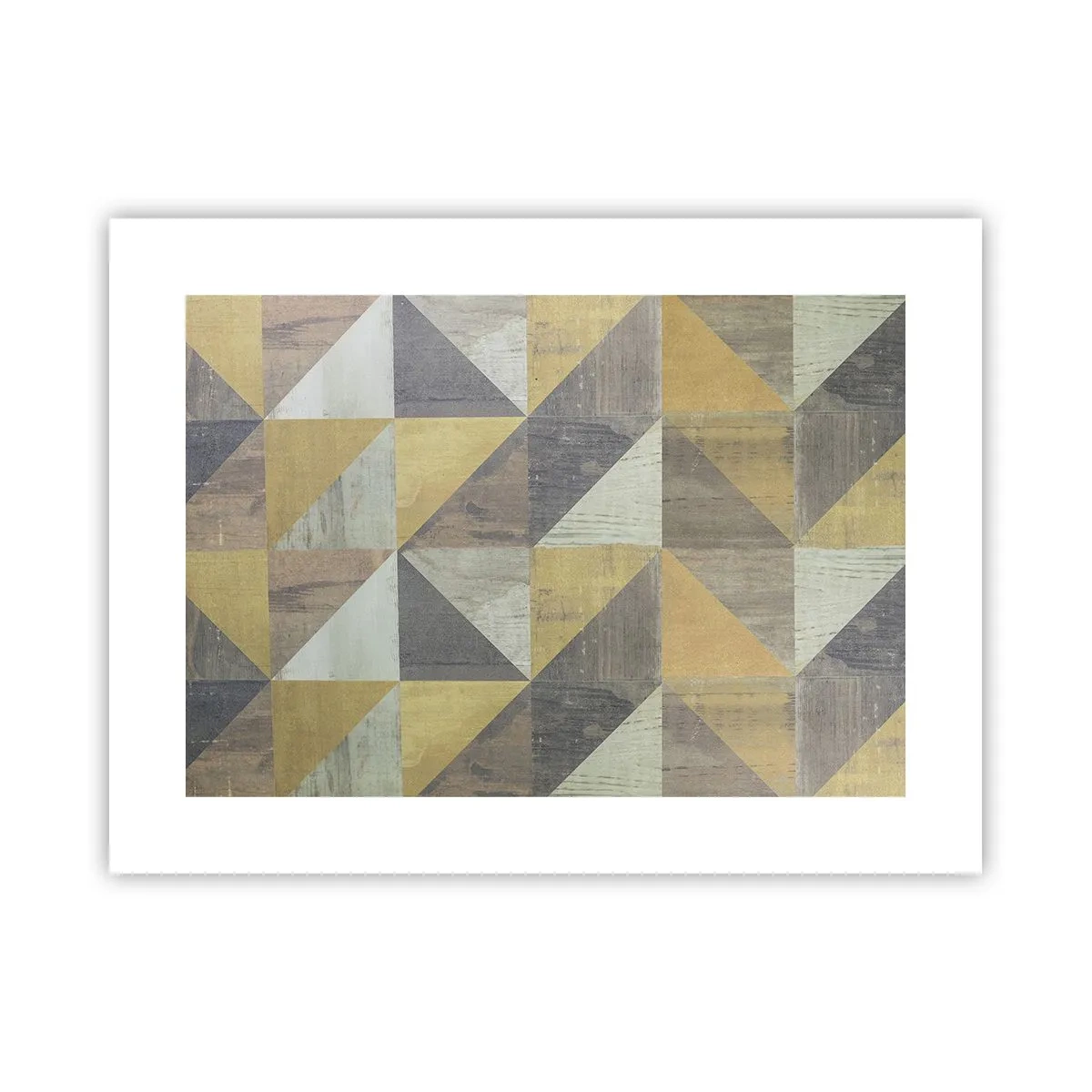 Affiche - Poster - Suivant l'angle du triangle - 40x30 cm