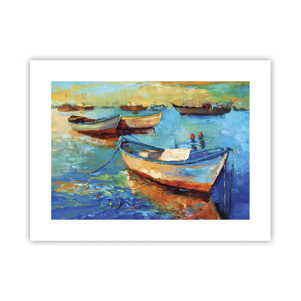 Affiche - Poster - Dans la baie du sud - 40x30 cm