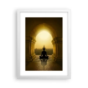 Affiche dans un cadre blanc - Poster - Pleine harmonie - 30x40 cm