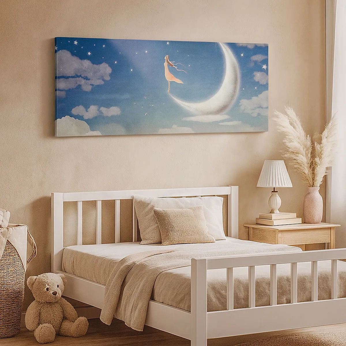 Impression sur toile - Image sur toile - Valise bleue - 30x30 cm