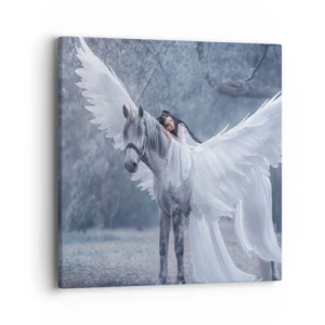 Impression sur toile - Image sur toile - Un moment inspiré - 40x40 cm