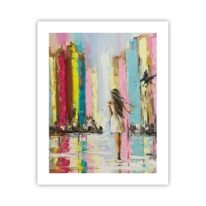 Affiche - Poster - Viens avec moi - 40x50 cm