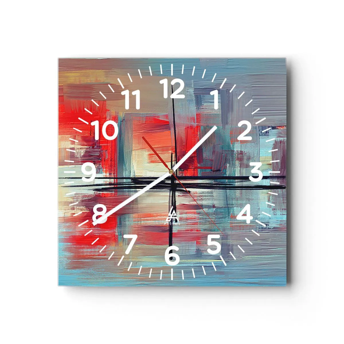 Horloge murale - Pendule murale - Un paysage dans une dimension inconnue - 40x40 cm