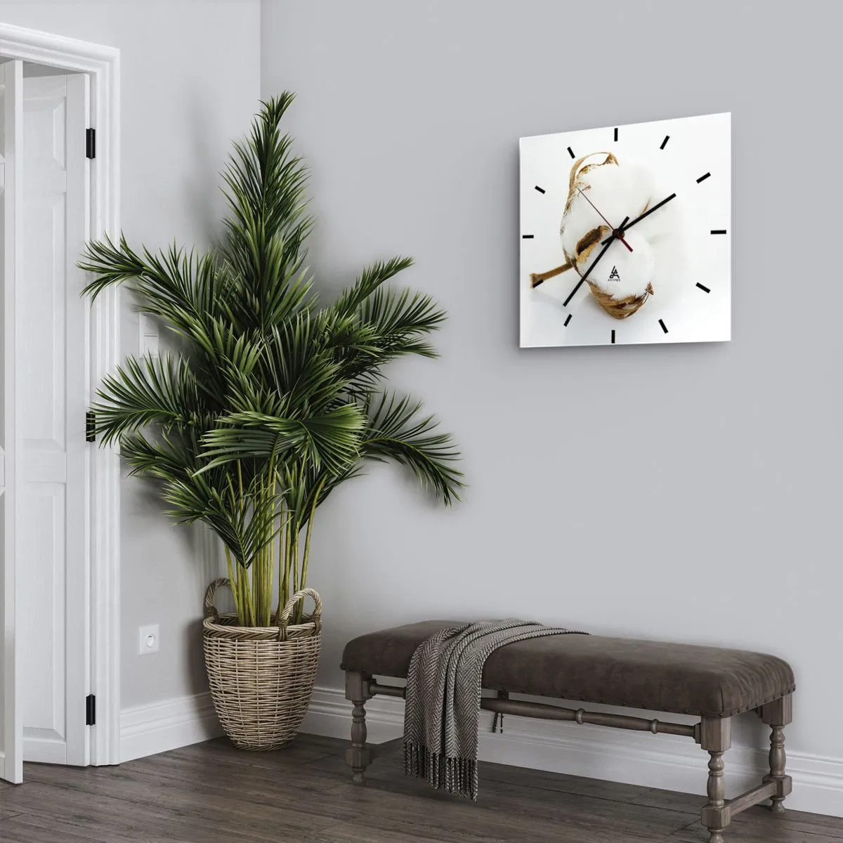 Horloge murale - Pendule murale - Doux par nature - 40x40 cm