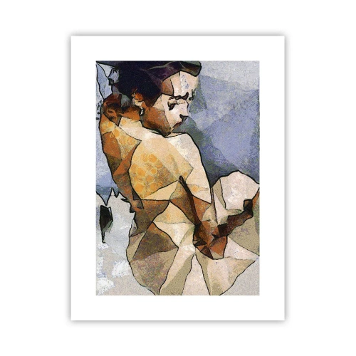 Affiche - Poster - Dans l'esprit du cubisme - 30x40 cm