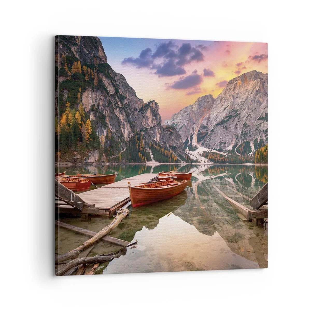 Impression sur toile - Image sur toile - Promesse du jour - 60x60 cm