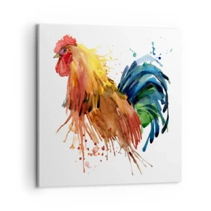 Impression sur toile - Image sur toile - Robe royale, fierté royale - 60x60 cm