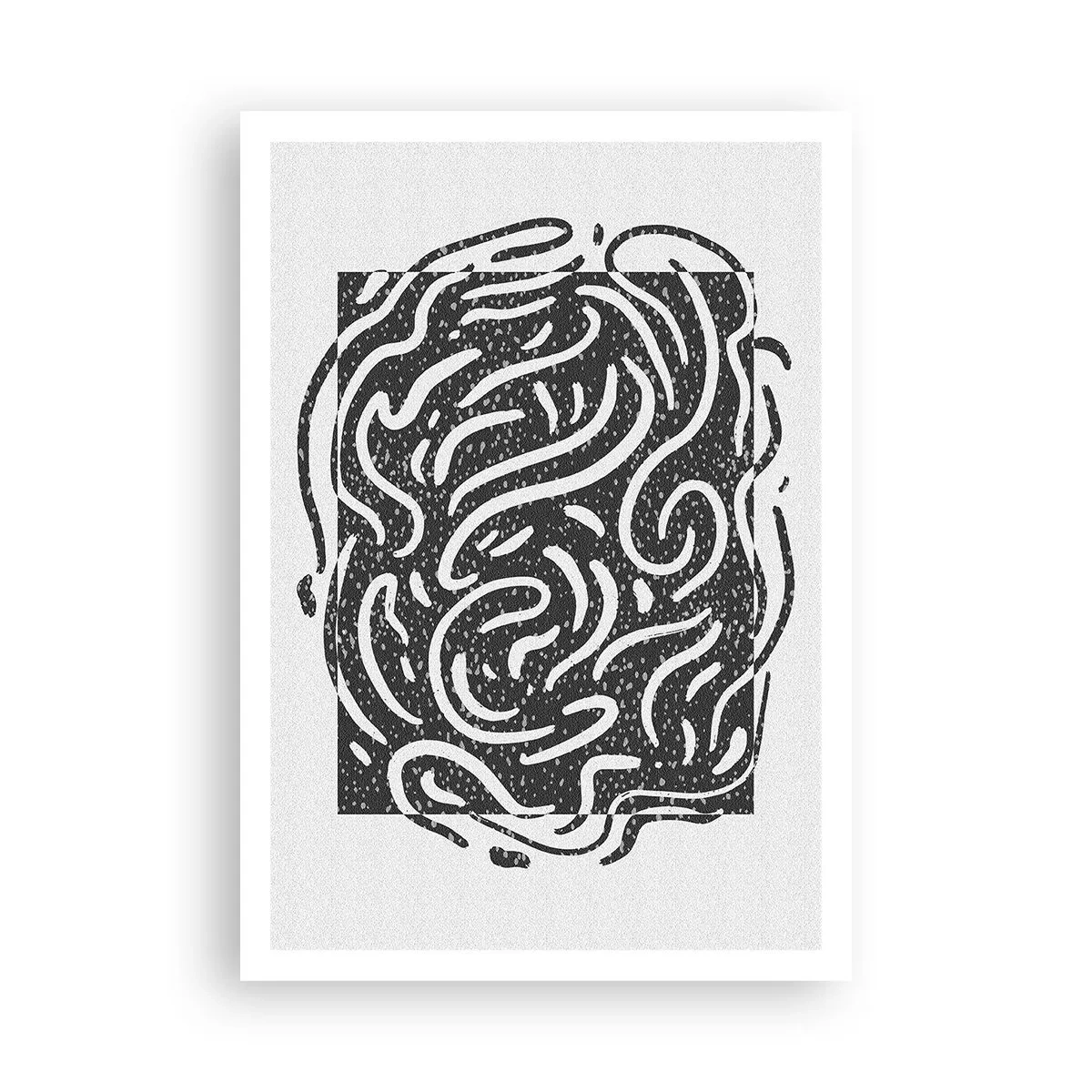 Affiche - Poster - Abstraction : la danse de la joie - 70x100 cm