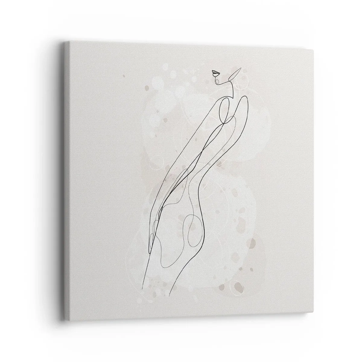 Impression sur toile - Image sur toile - Trompe l'oeil - 30x30 cm