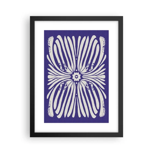 Affiche dans un cadre noir - Poster - Inspirations ethniques - 30x40 cm