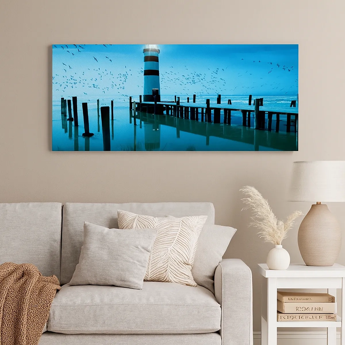 Impression sur toile - Image sur toile - Et tu n'as pas peur du noir - 30x30 cm