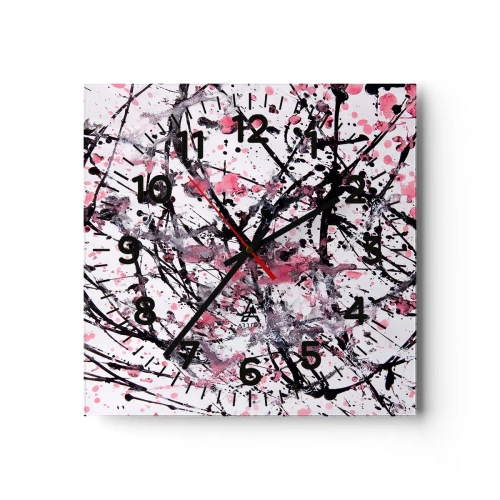 Horloge murale - Pendule murale - La nature éphémère de la vie - 30x30 cm