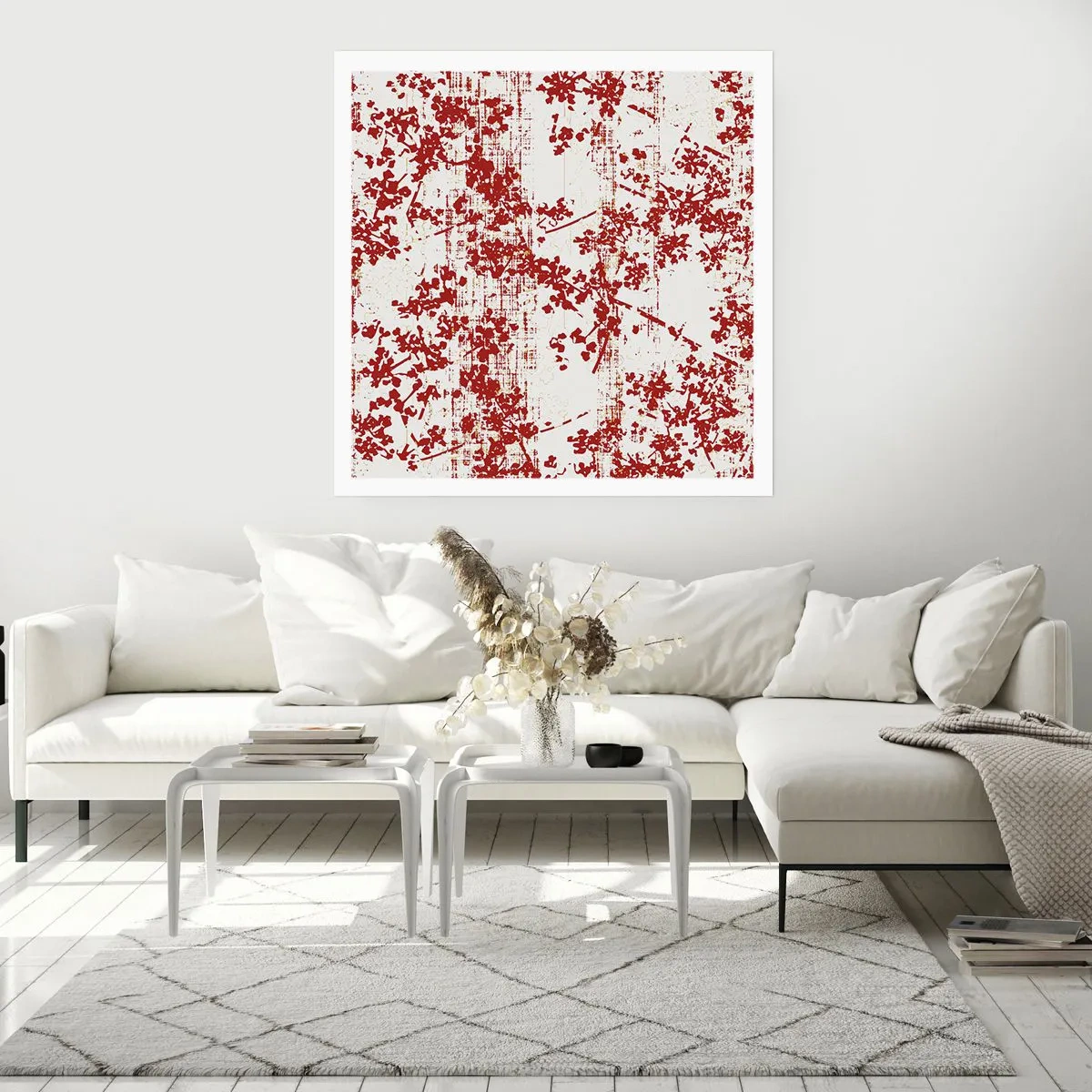 Affiche - Poster - Comme un calicot ancien - 30x30 cm