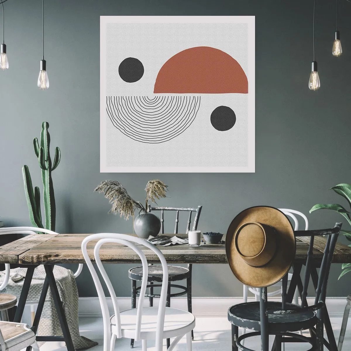 Affiche - Poster - Perfection de la roue - 60x60 cm