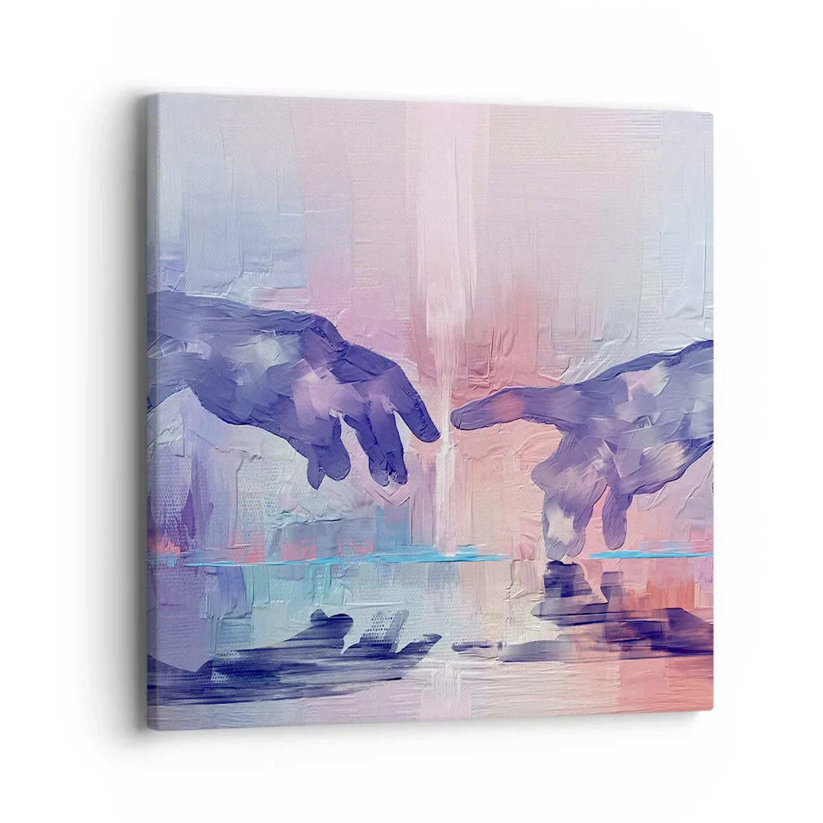 Impression sur toile - Image sur toile - Divine étincelle de vie - 40x40 cm