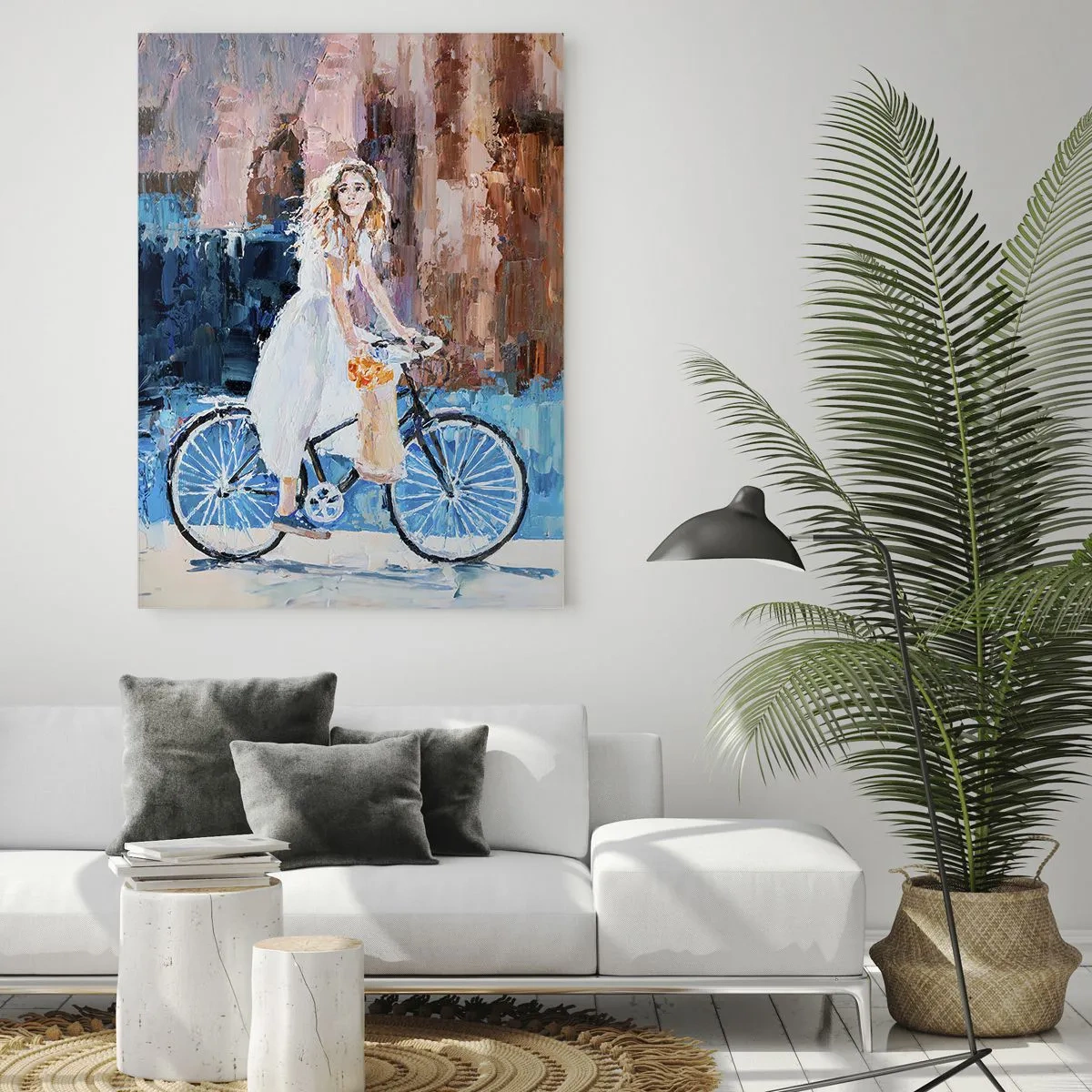 Impression sur verre - Image sur verre - Joie du matin - 70x100 cm