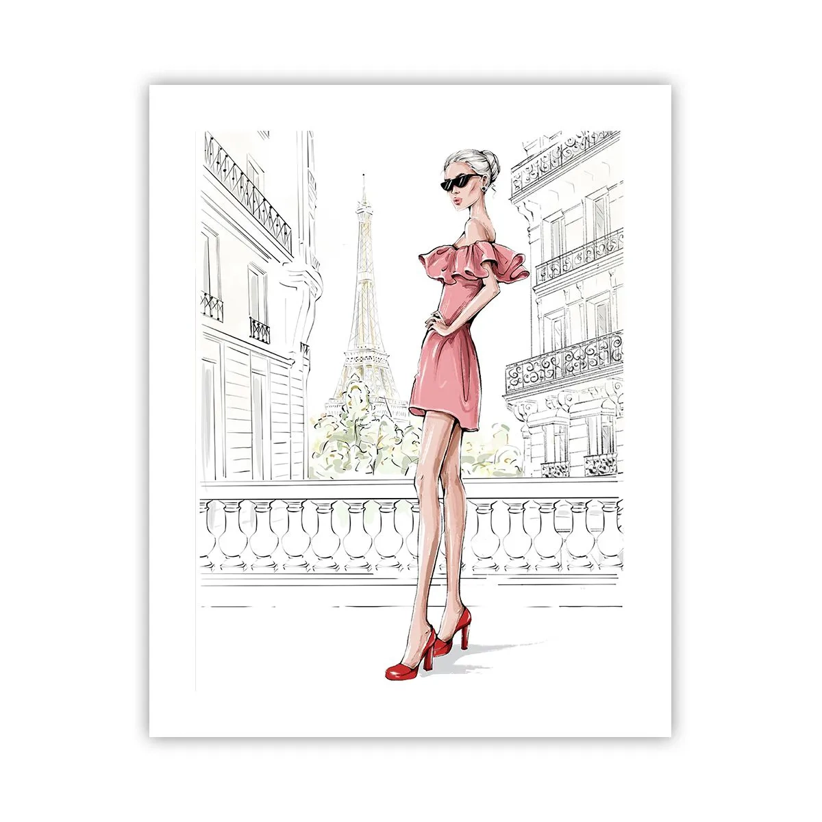 Affiche - Poster - Art de la mode - 40x50 cm