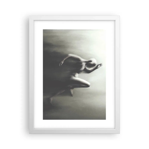 Affiche dans un cadre blanc - Poster - Inarrêtable - 30x40 cm