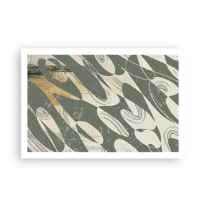 Affiche - Poster - Abstraction rythmique - 91x61 cm