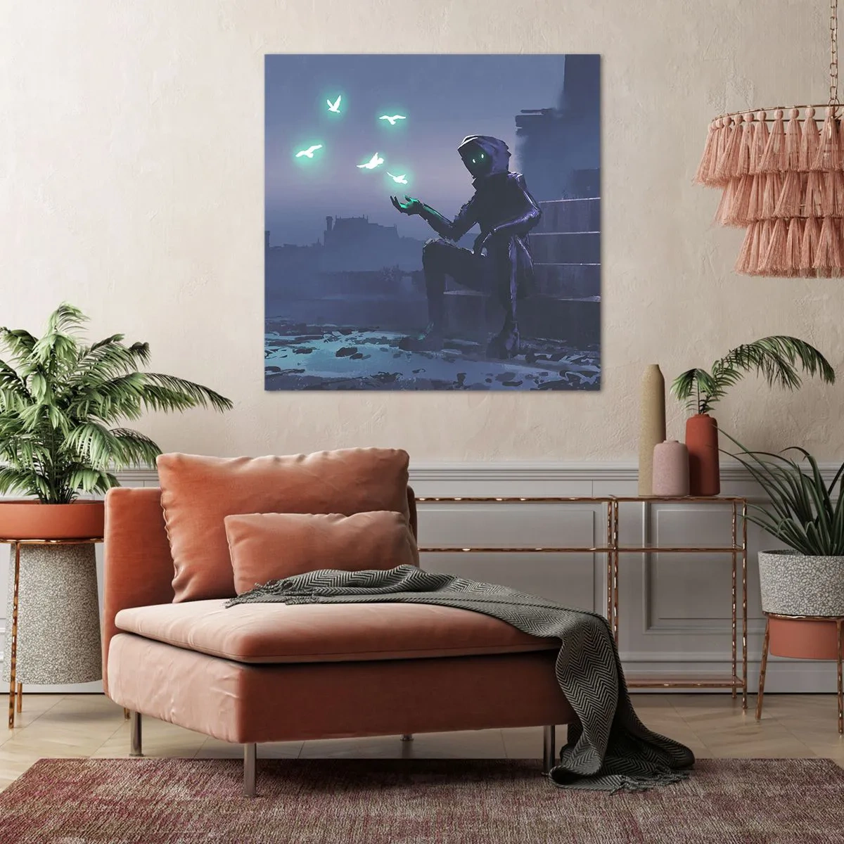 Impression sur toile - Image sur toile - La vie reviendra - 30x30 cm