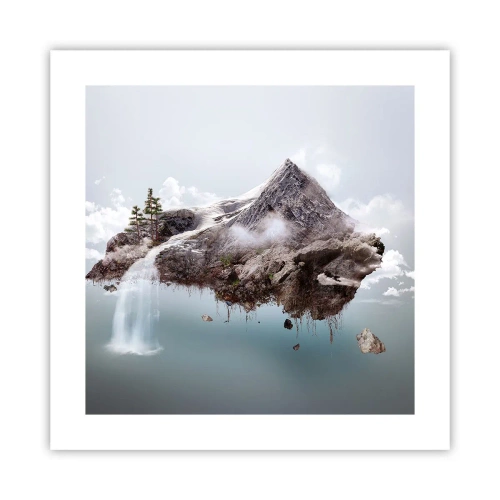 Affiche - Poster - L'oeil du surréaliste - 40x40 cm