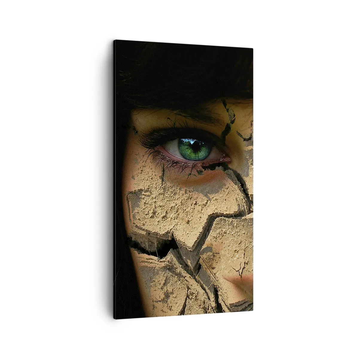 Impression sur toile - Image sur toile - Plaisir et effroi en même temps - 45x80 cm