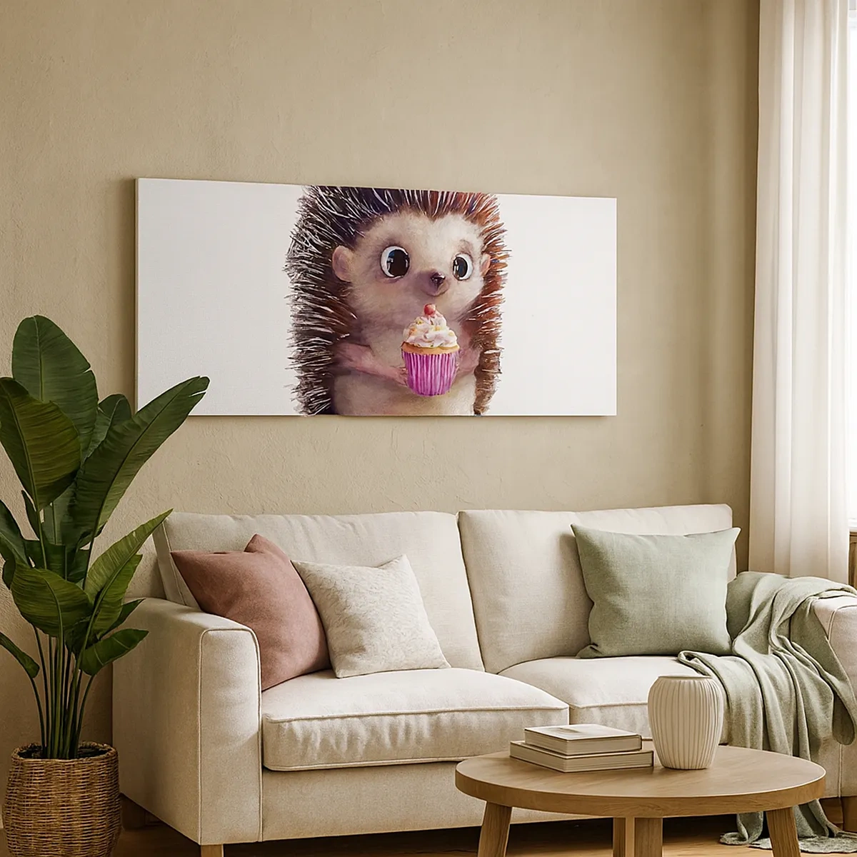 Impression sur toile - Image sur toile - La fête c'est tous les jours - 30x30 cm