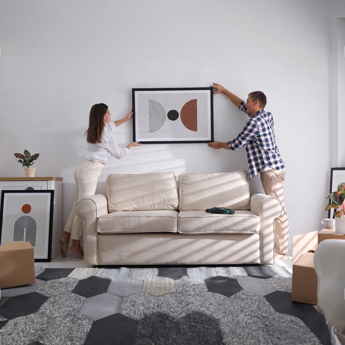 Matchy matchy no. 2 - Inspiration pour le salon