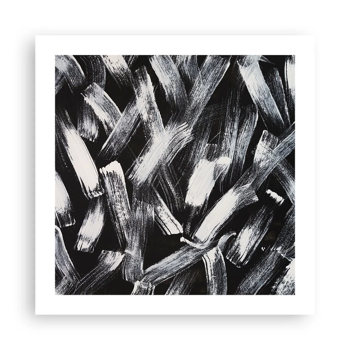 Affiche - Poster - L'abstraction dans l'esprit industriel - 50x50 cm