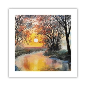 Affiche - Poster - Climats de printemps - 40x40 cm