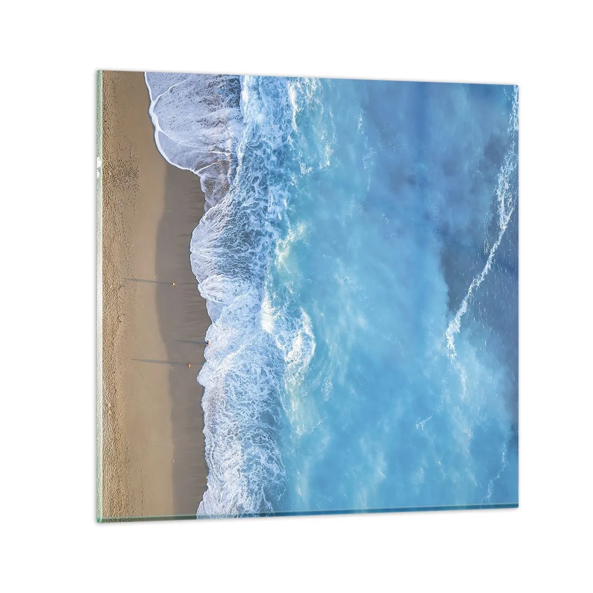 Impression sur verre - Image sur verre - La force du bleu - 60x60 cm