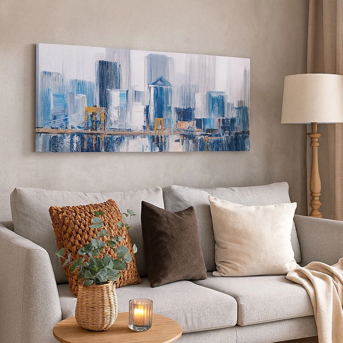 Impression sur toile - Image sur toile - Impression new-yorkaise - 100x40 cm