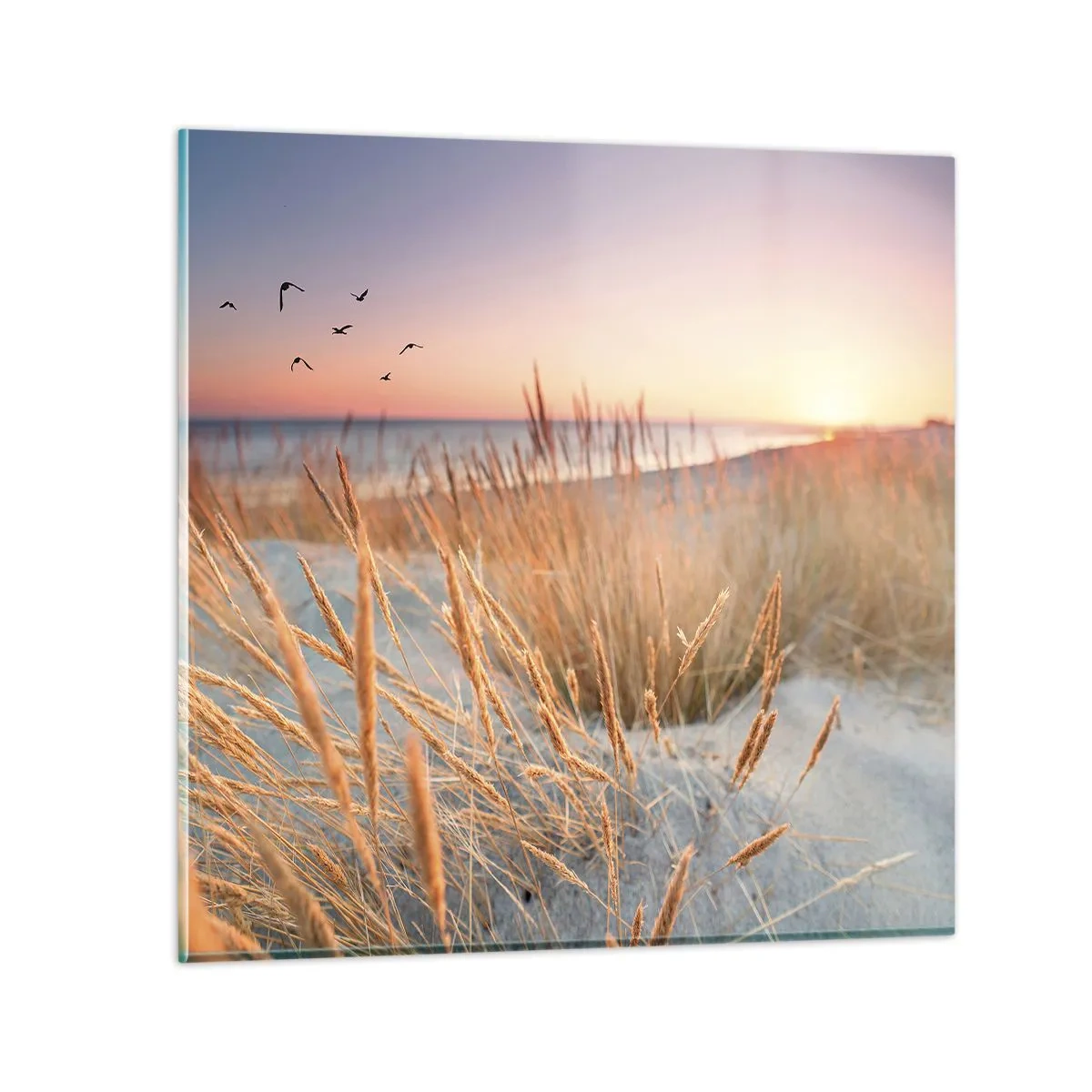 Impression sur verre - Image sur verre - Berceuse baltique - 30x30 cm