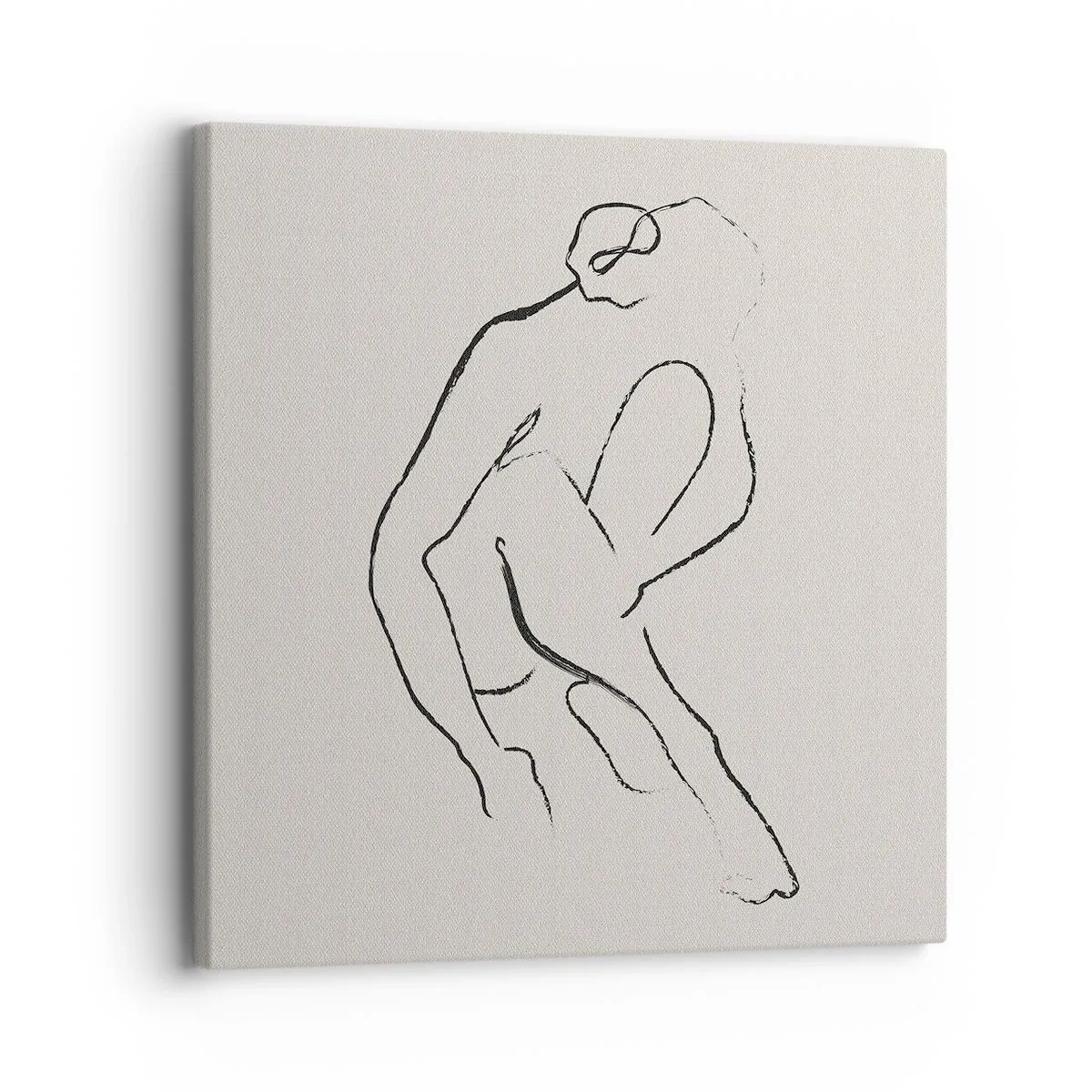 Impression sur toile - Image sur toile - Croquis intime - 30x30 cm