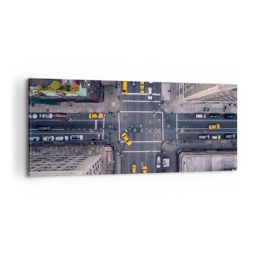 Impression sur toile - Image sur toile - Un choix simple - 100x40 cm